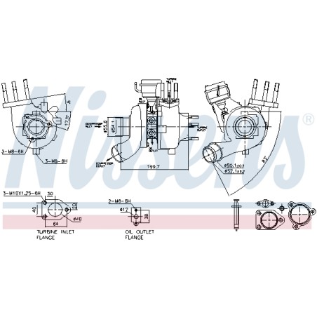Turbo Pour Kia Sorento I 282004A470 282004A470FF