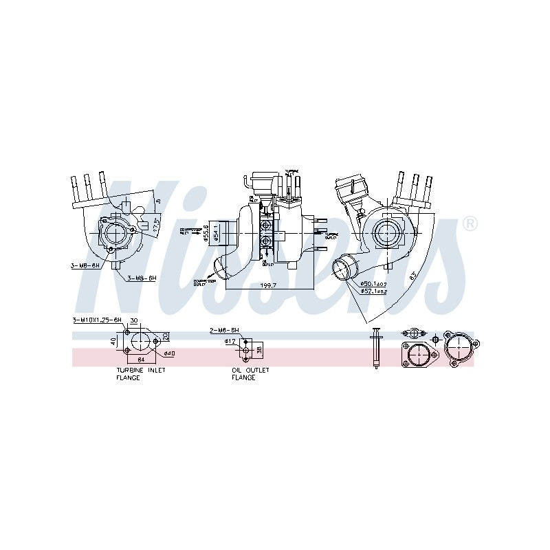 Turbo Pour Kia Sorento I 282004A470 282004A470FF