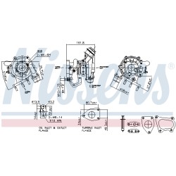 Turbo Pour Renault Opel Nissan Vauxhall 8200822404B 8200994301B 8201054152