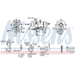 Turbo Pour Peugeot Opel Fiat Fiorino Ford 1623194280 55212338 1742494 1651971080