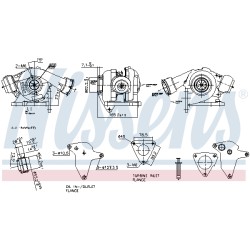 Turbo Pour VW California T5 Multivan V Transporter 070145701NV210 070145701NX