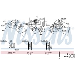 Turbo Pour Peugeot Opel Ford Toyota 1610580580 3642582 FM5Q6K682AA SU001A3829