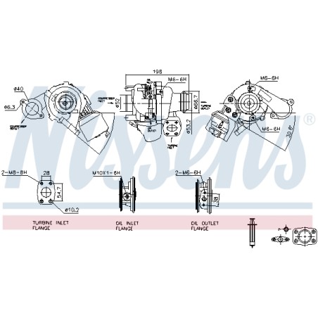 Turbo Pour Peugeot Opel Ford Toyota 1610580580 3642582 FM5Q6K682AA SU001A3829