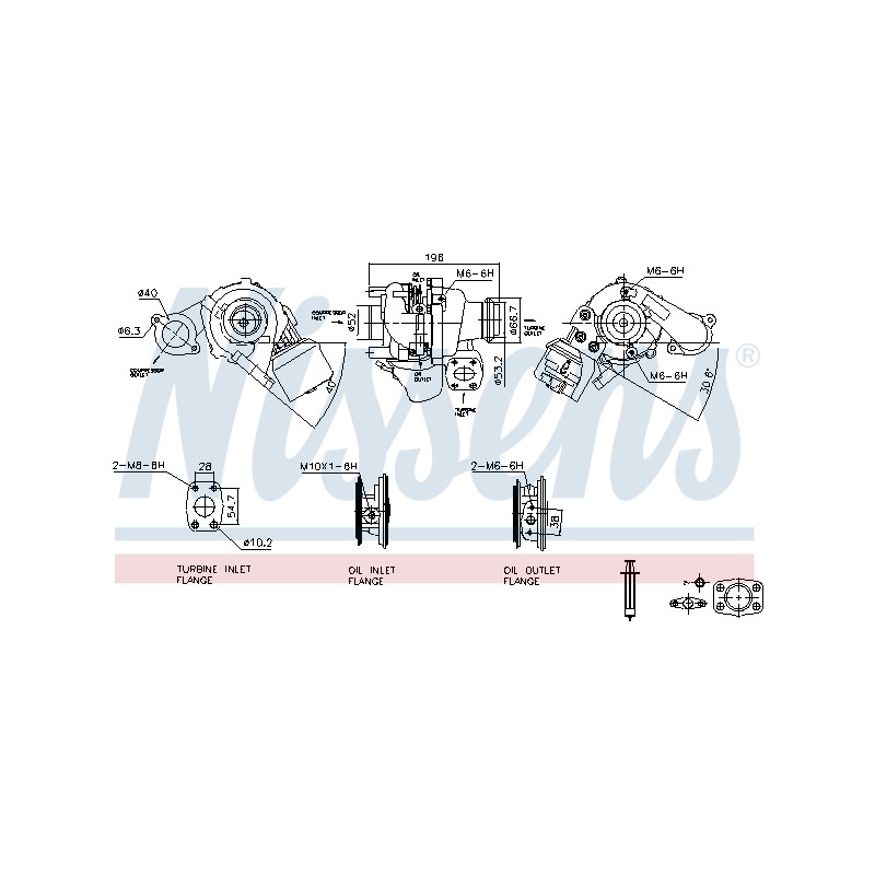 Turbo Pour Peugeot Opel Ford Toyota 1610580580 3642582 FM5Q6K682AA SU001A3829
