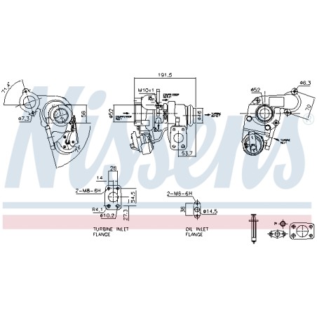 Turbo Pour Peugeot Opel Ford Toyota 1611139180 3642414 RMFM5Q6K682BA SU001A3861
