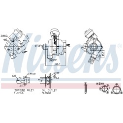 Turbo Pour Hyundai Accent IV Elantra i20 i30 ix20 Kia Carens III Ceed Pro Cee'D