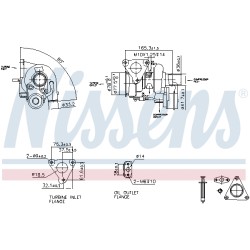Turbo Pour Peugeot Fiat Citroën 0375K7 71789727 1651753280 71789729 9659765280