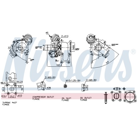 Turbo Pour Ford B-Max C-Max II Ecosport Fiesta VI VII Focus III Grand 2008150