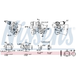 Turbo Pour Peugeot Citroën C4 II DS 0375N7 0375R9 9807682180 0375T5 9809028780