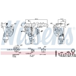 Turbo Pour VW Beetle Caddy III IV CC EOS Audi Seat Skoda 03L253056TV 03L253056TX