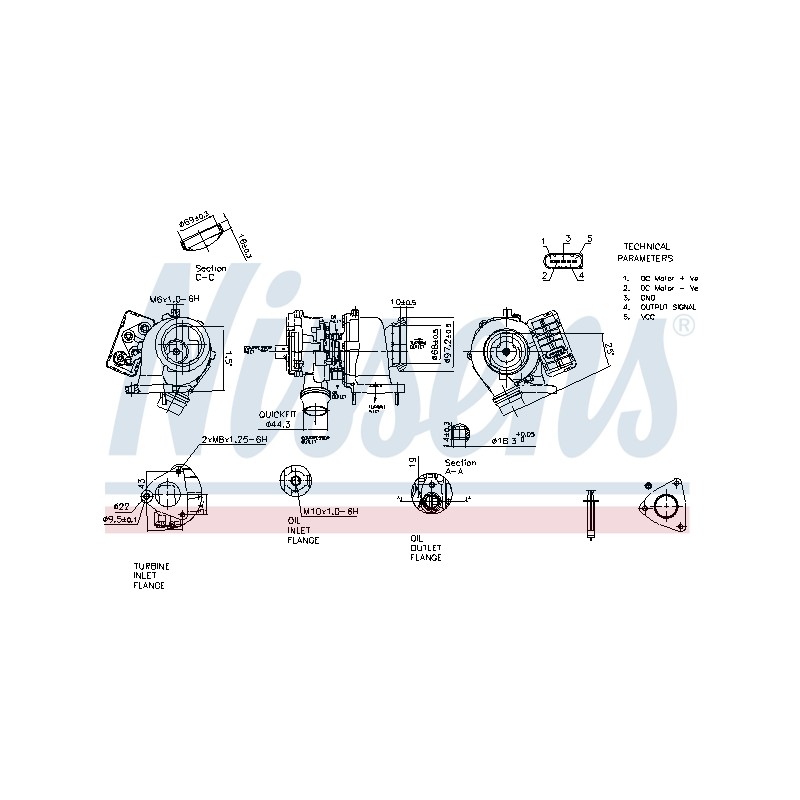 Turbo Pour Jaguar E-Pace F-Pace XE XF Sportbrake Land Rover Discovery Sport Van