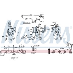 Turbo Pour Toyota Yaris Mini Mini 1720133010 11657790867 1720133020