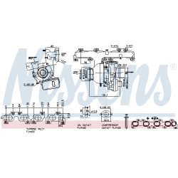 Turbo Pour Opel Fiat Alfa Romeo Suzuki 55266228 46339846 1390055P00 95528359