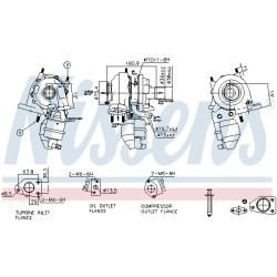 Turbo Pour Fiat 500L Grande Punto Alfa Romeo Mito