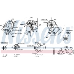 Turbo Pour Ford Ranger Transit RMBK3Q6K682CB
