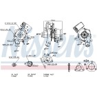 Turbo Pour Ford Tourneo Transit BK2Q6K682GA BK2Q6K682GB BK2Q6K682HA BK2Q6K682HB