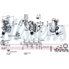 Turbo Pour Opel Chevrolet Vauxhall 25198550 55574901 25199832 25201063 25201066
