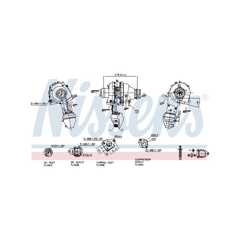 Turbo Pour Opel Chevrolet Saab Vauxhall 555860381 55581063 860335 95519811
