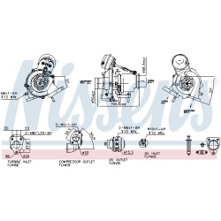 Turbo Pour Opel Fiat Alfa Romeo Vauxhall 55209152 55229855 55220699 55230176