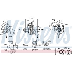 Turbo Pour Renault Opel Nissan MERCEDES 144117969R 4423118 1441100Q4F 144118607R