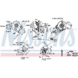 Turbo Pour Peugeot Ford Citroën DS 0375P7 1685819 0375P8 1945757 9686120680