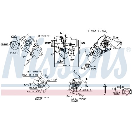 Turbo Pour Peugeot Ford Citroën DS 0375P7 1685819 0375P8 1945757 9686120680