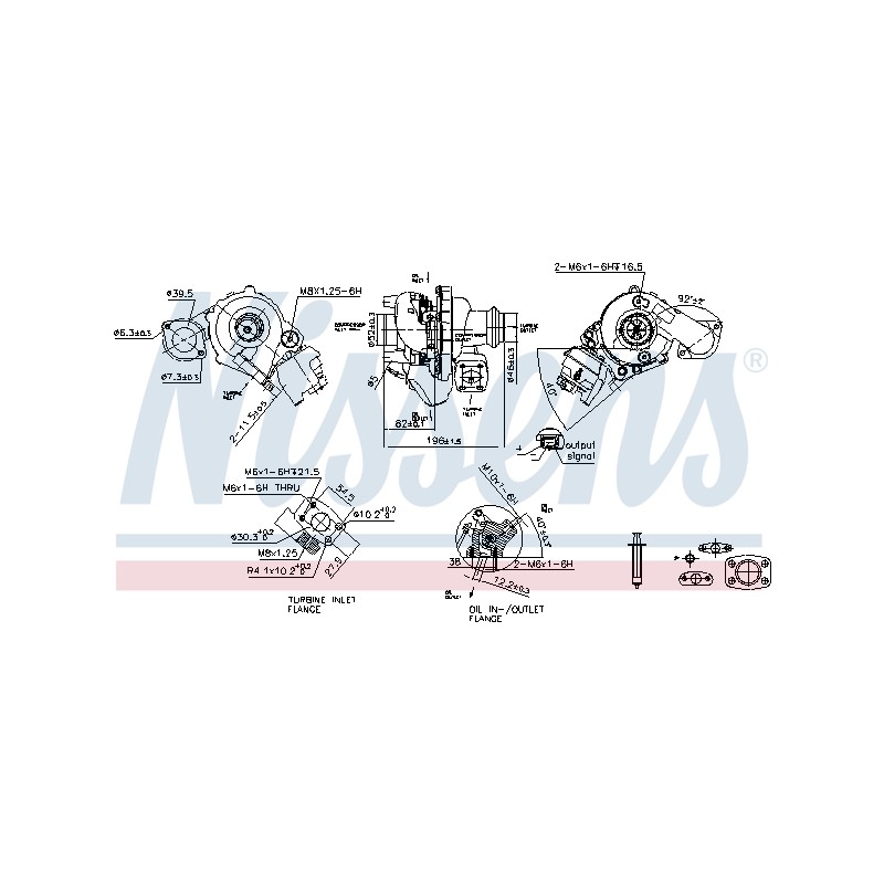 Turbo Pour Peugeot Ford Citroën DS 0375P7 1685819 0375P8 1945757 9686120680