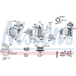 Turbo Pour Peugeot 308 407 508 I Citroën DS 0375P2 9674962080 0375S6 0375S7