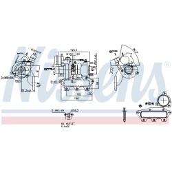 Turbo Pour Renault Dacia Nissan 144102069R 1441100Q4E 144103742 144103742R