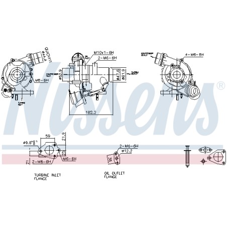 Turbo Pour Renault Dacia MERCEDES Citan 144116137R 144116213R 144119998R