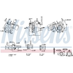 Turbo Pour Renault Opel Nissan Vauxhall 144104495R 4421094 1441100Q2G 93168858