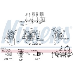 Turbo Pour Renault Dacia Nissan MERCEDES 144104523R 144106079R 1441100Q2M