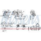 Turbo Pour Renault Dacia Nissan 144100054R 1441000QAA 144100054RA 144105784R