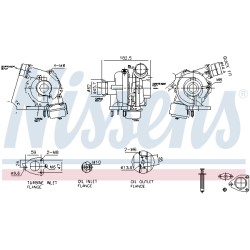 Turbo Pour Renault Dacia Nissan Juke Infiniti 144116763R 1441100Q0L 1441100Q3G