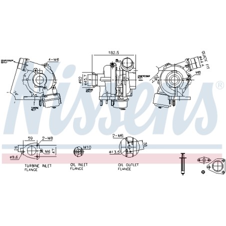Turbo Pour Renault Dacia Nissan Juke Infiniti 144116763R 1441100Q0L 1441100Q3G