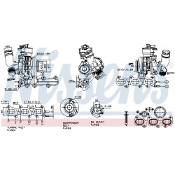 Turbo Pour VW Polo Audi Seat Skoda 04B253019GV 04B253019 04B253019G 04B253019GX