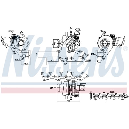 Turbo Pour Peugeot Boxer Opel Fiat Citroën 1613424680 1679597380 6001080191