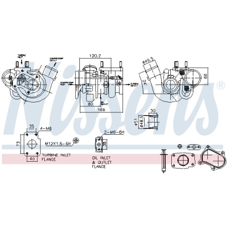Turbo Pour Iveco Daily IV V VI 504136783 504260855 504340181