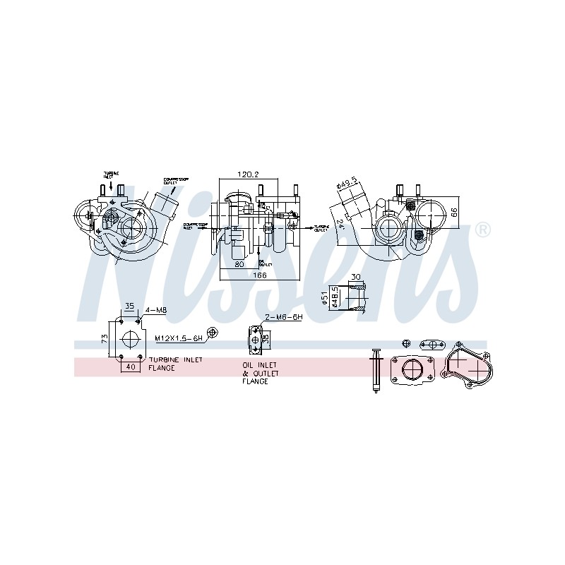 Turbo Pour Iveco Daily IV V VI 504136783 504260855 504340181