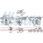 Turbo Pour Renault Opel Nissan Vauxhall 144105357R 95523204 1403600Q1E 95523206
