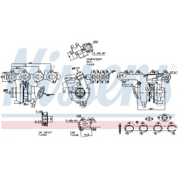 Turbo Pour Renault Opel Nissan Vauxhall 144105357R 95523204 1403600Q1E 95523206