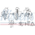 Turbo Pour Hyundai i40 CW ix35 Van Kia Sportage