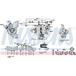 Turbo Pour VW Audi A3 Q3 TT Seat Skoda 04L253056P 04L253010H 04L253056PX
