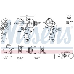 Turbo Pour Opel Chevrolet Vauxhall 95519815 55510769 95521002 95521347 95526763