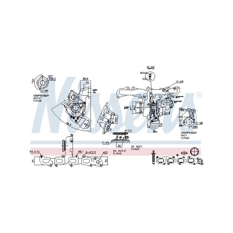 Turbo Pour VW Beetle Caddy IV CC Golf VI Jetta Scirocco Skoda Yeti