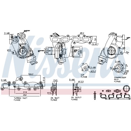 Turbo Pour VW California T6 Crafter Multivan VI Transporter MAN TGE