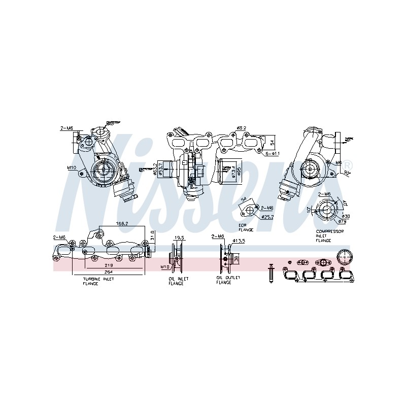 Turbo Pour VW California T6 Crafter Multivan VI Transporter MAN TGE