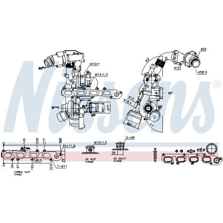 Turbo Pour VW California T5 T6 Multivan V VI Transporter 03L145715 03L145715D