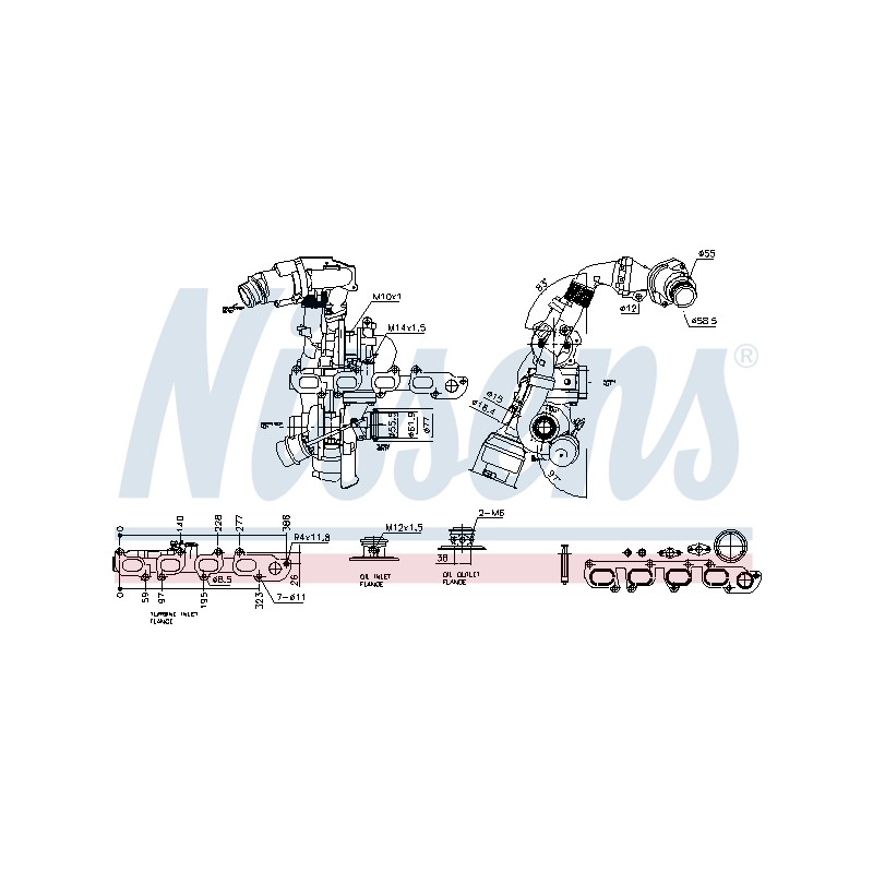 Turbo Pour VW California T5 T6 Multivan V VI Transporter 03L145715 03L145715D