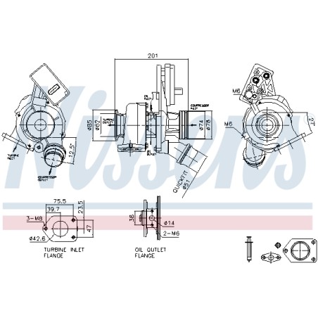 Turbo Pour Mini Mini Clubman Clubvan Countryman Paceman 11658573106